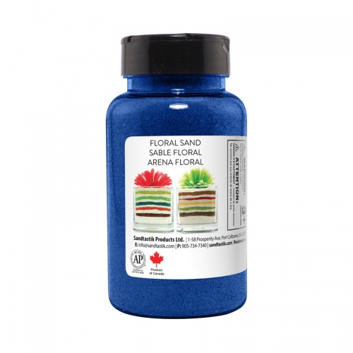 Floral Colored Sand - Baja Blue - 22 oz (623 g) Bottle